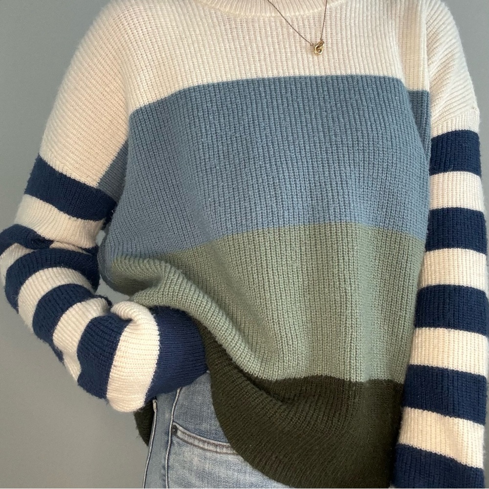 Called to Surf Stripped Sweater